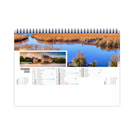 Chevalet publicitaire standard 13 feuillets - Grand angle
