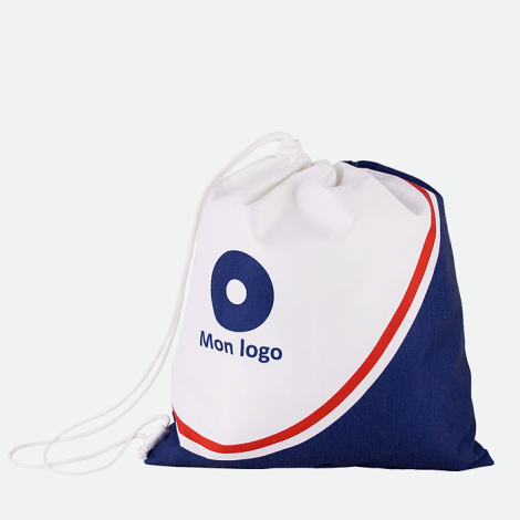 Gym bag 100 % personnalisable - 1 cordon