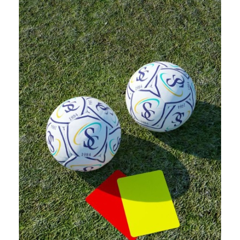 Mini ballon de foot publicitaire - 12 cm