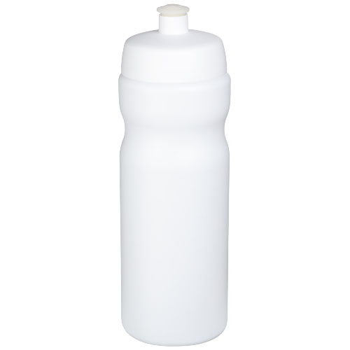 Bouteille de sport à personnaliser 650ml Baseline® Blanc