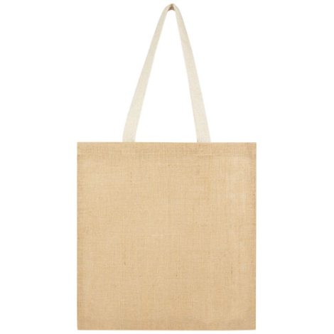 Sac shopping publicitaire 7L en jute 300g Juta 