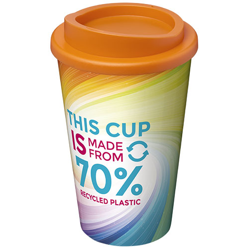 Gobelet promotionnel double paroi 350ml Americano® Orange