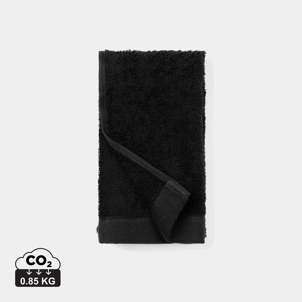 Serviette personnalisable 40 x 70 cm VINGA Noir