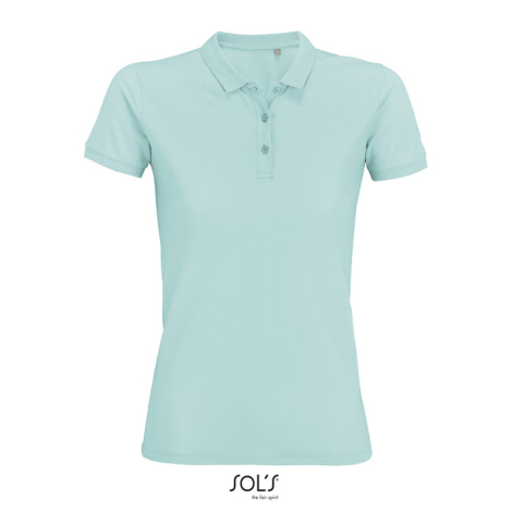 Polo femme coton bio publicitaire 170g - PLANET