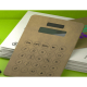 Calculatrice publicitaire en papier recyclé