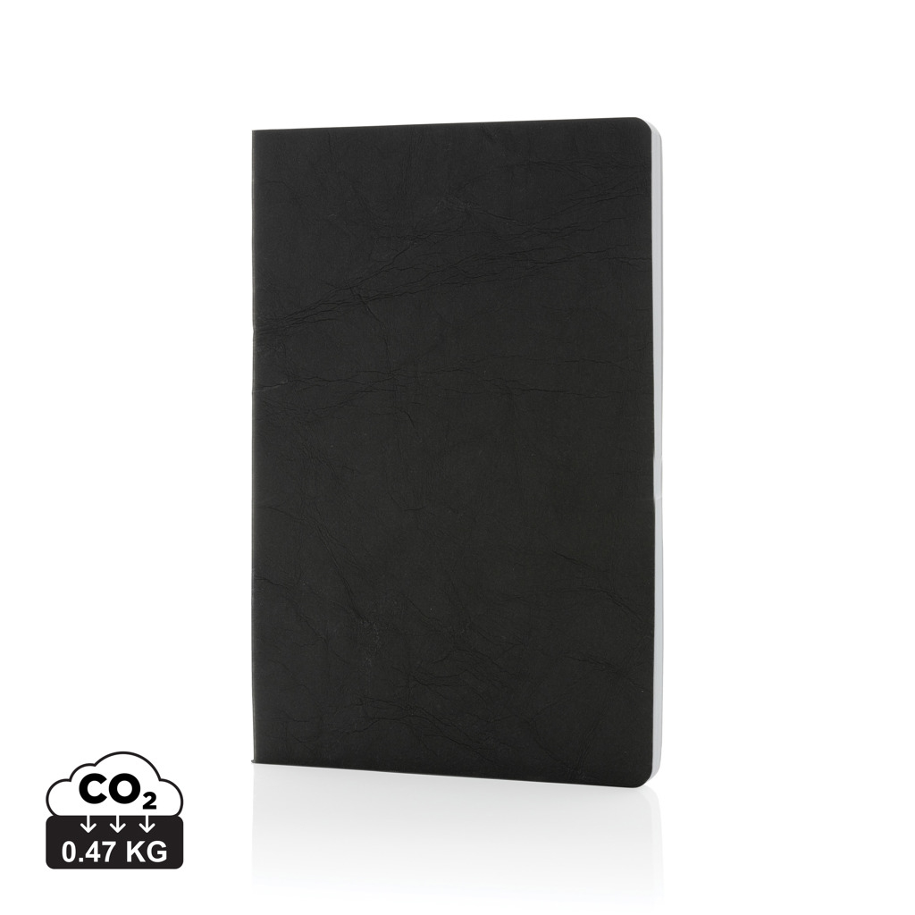 Cahier publicitaire A5 en papier kraft Salton Noir