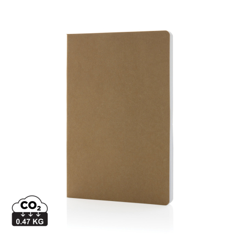 Cahier publicitaire A5 en papier kraft Salton