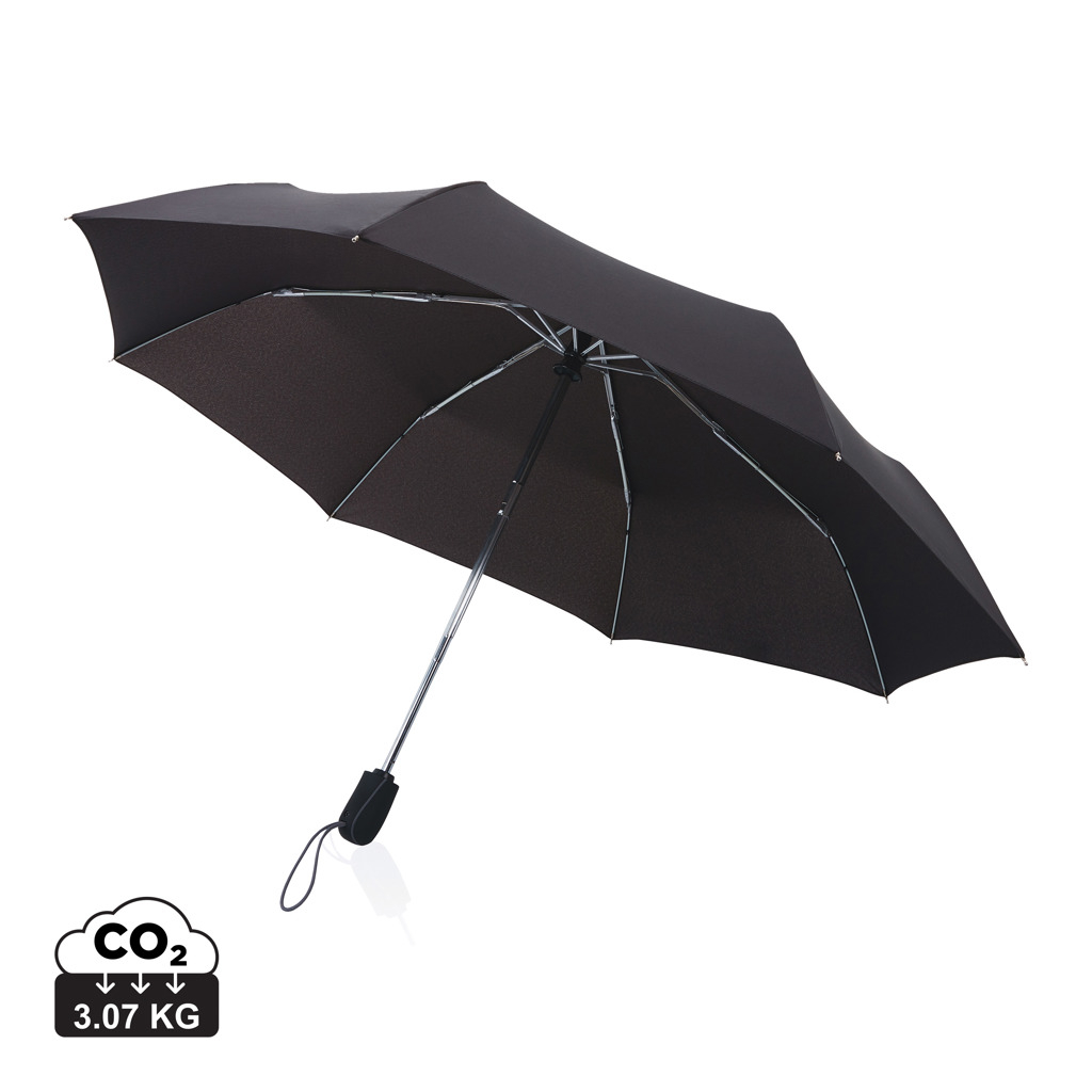 Parapluie personnalisable automatique 21" Swiss Peak Noir