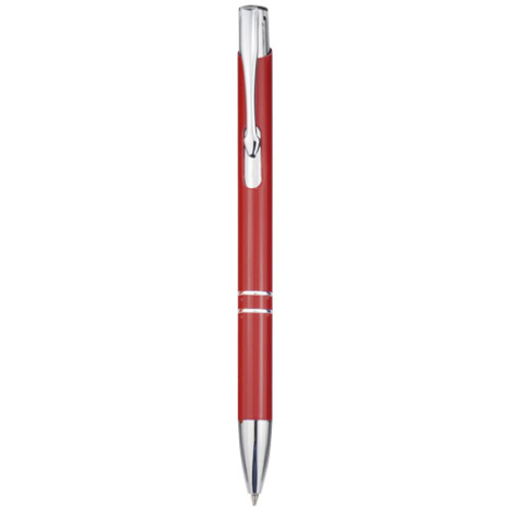 Stylo bille personnalisable en aluminium recyclé Moneta