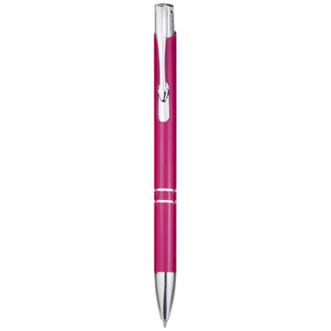Stylo bille personnalisable en aluminium recyclé Moneta