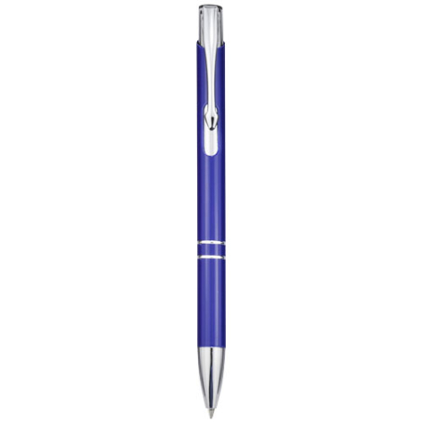 Stylo bille personnalisable en aluminium recyclé Moneta