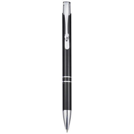 Stylo bille personnalisable en aluminium recyclé Moneta