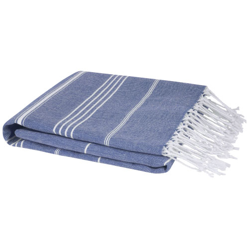 Serviette hammam promotionnelle coton 100 x 180 cm Anna Marine