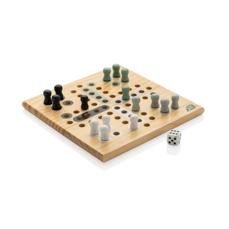 Jeu de ludo publicitaire en bois Claire