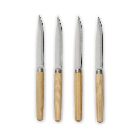 4 couteaux à viande personnalisables Retro VINGA