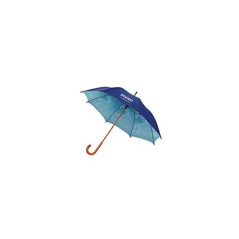 Parapluie promotionnel 23" avec mât en bois