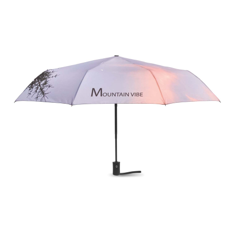 Parapluies personnalisables premium 21", pliable en 3