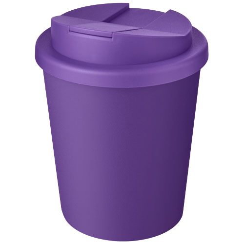 Gobelet recyclé personnalisé Espresso Eco 250 ml anti-déversement Americano® Violet