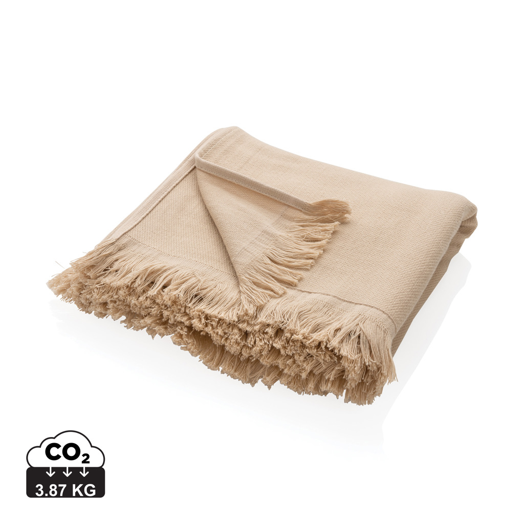 Serviette hammam publicitaire 100x180cm Ukiyo Marron