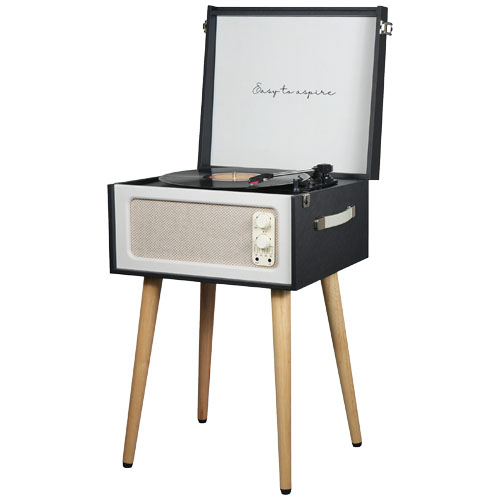 Tourne-disque vinyle publicitaire Detroit Prixton Noir