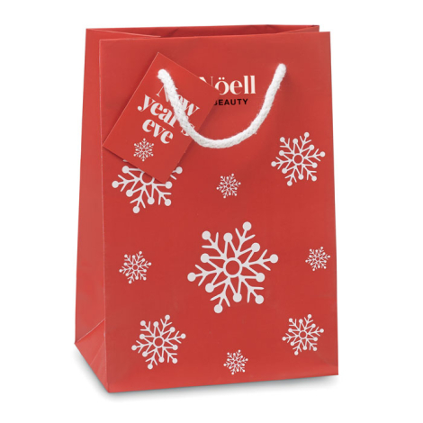 Sac cadeau publicitaire petit format 16X10X23 cm BOSSA SMALL