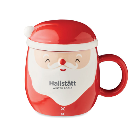 Tasse publicitaire en céramique 370 ml SANTA