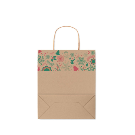 Sac cadeau publicitaire en papier 18X8X21 cm BAO SMALL