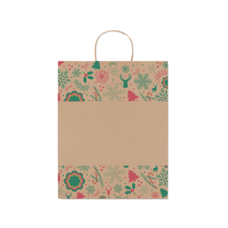 Sac cadeau en papier à personnaliser 32X12X40 cm BAO LARGE