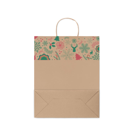 Sac cadeau en papier à personnaliser 32X12X40 cm BAO LARGE