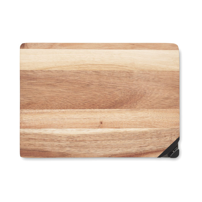 Planche à découper personnalisable en acacia ACALIM | Objet Média