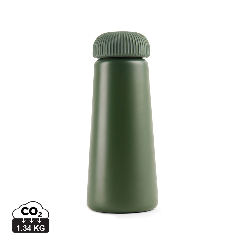 Bouteille isotherme inox recyclé 450ml personnalisée Erie VINGA Vert