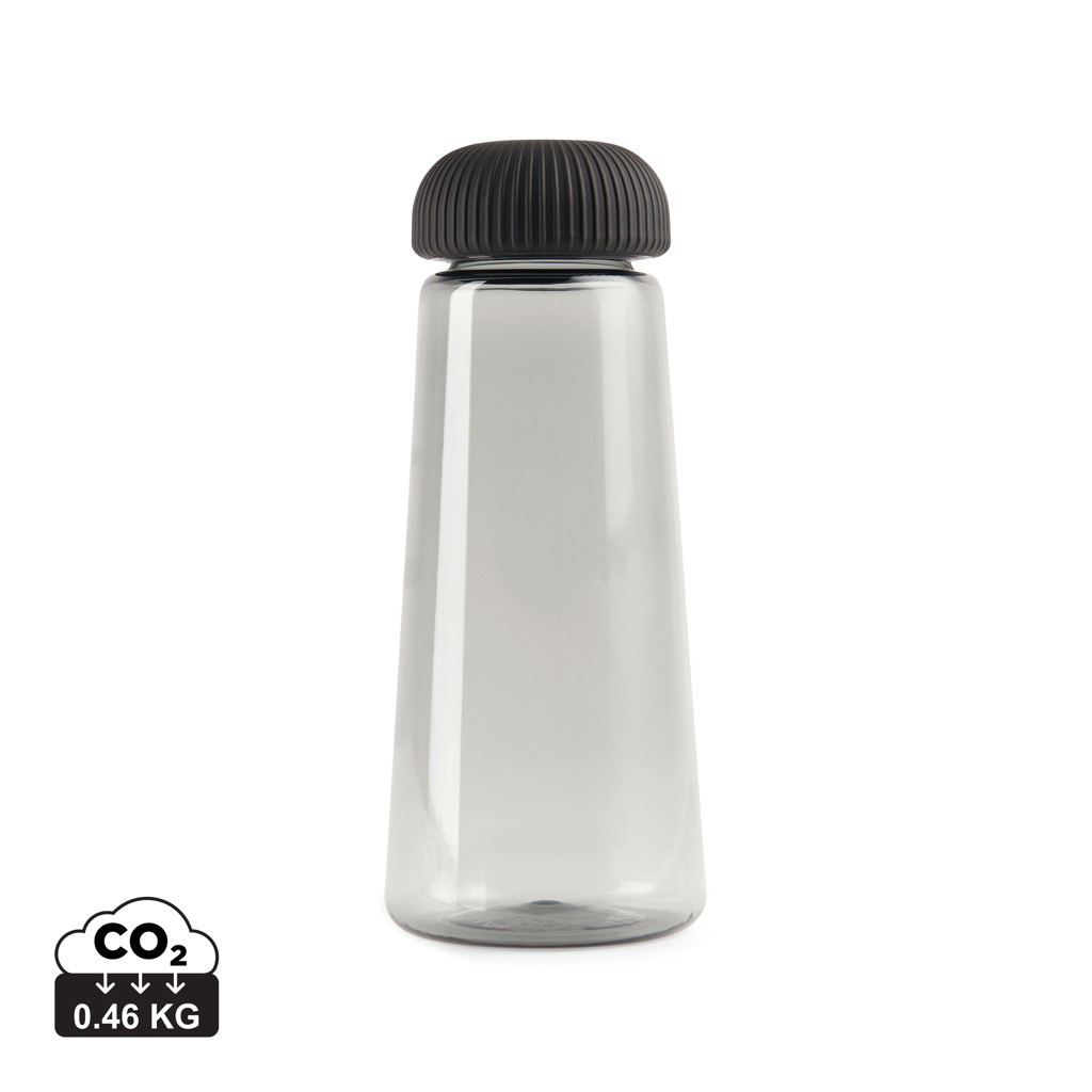 Bouteille 575ml personnalisée en rPET Erie VINGA Noir