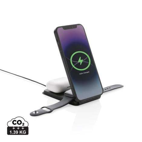 Chargeur magnétique publicitaire 15W Swiss Peak