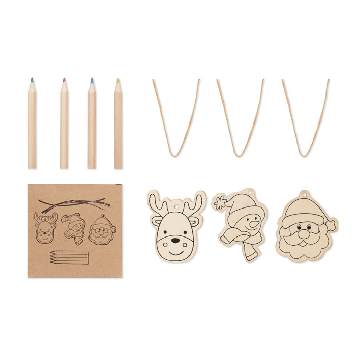 Décorations publicitaires en bois à dessiner FUNCOOL Bois