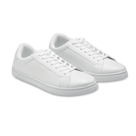 Baskets promotionnelles en PU Taille 42 BLANCOS