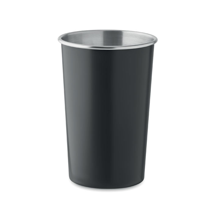 Gobelet publicitaire en inox recyclé 300ml FJARD Noir