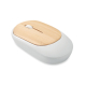 Souris sans fil en bambou promotionnelle CURVY BAM