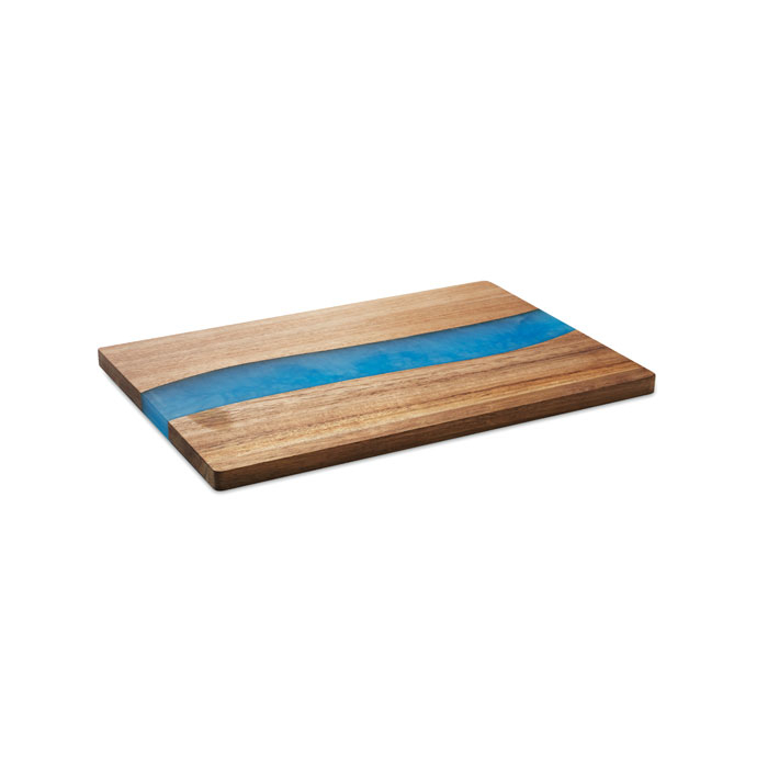 Planche à découper publicitaire en acacia GROOVES Bois