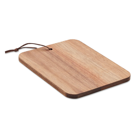 Planche découper personnalisable en acacia SERVIRO 