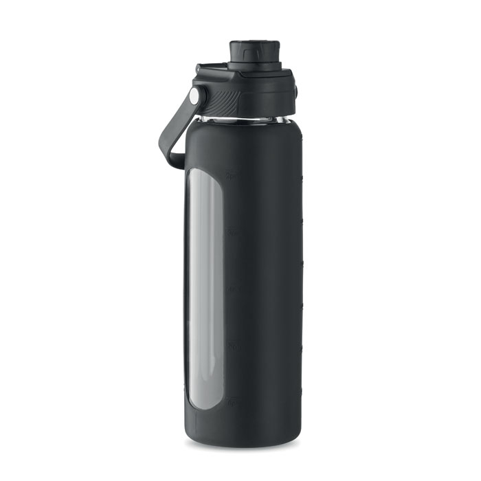 Bouteille en verre promotionnelle 750 ml KEILA Noir