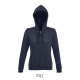 Veste zippée publicitaire femme SPIKE HOOD WOMEN