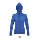 Veste zippée publicitaire femme SPIKE HOOD WOMEN