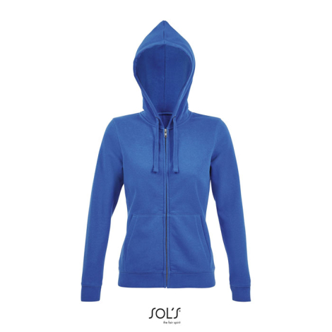 Veste zippée publicitaire femme SPIKE HOOD WOMEN
