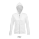 Veste zippée publicitaire femme SPIKE HOOD WOMEN