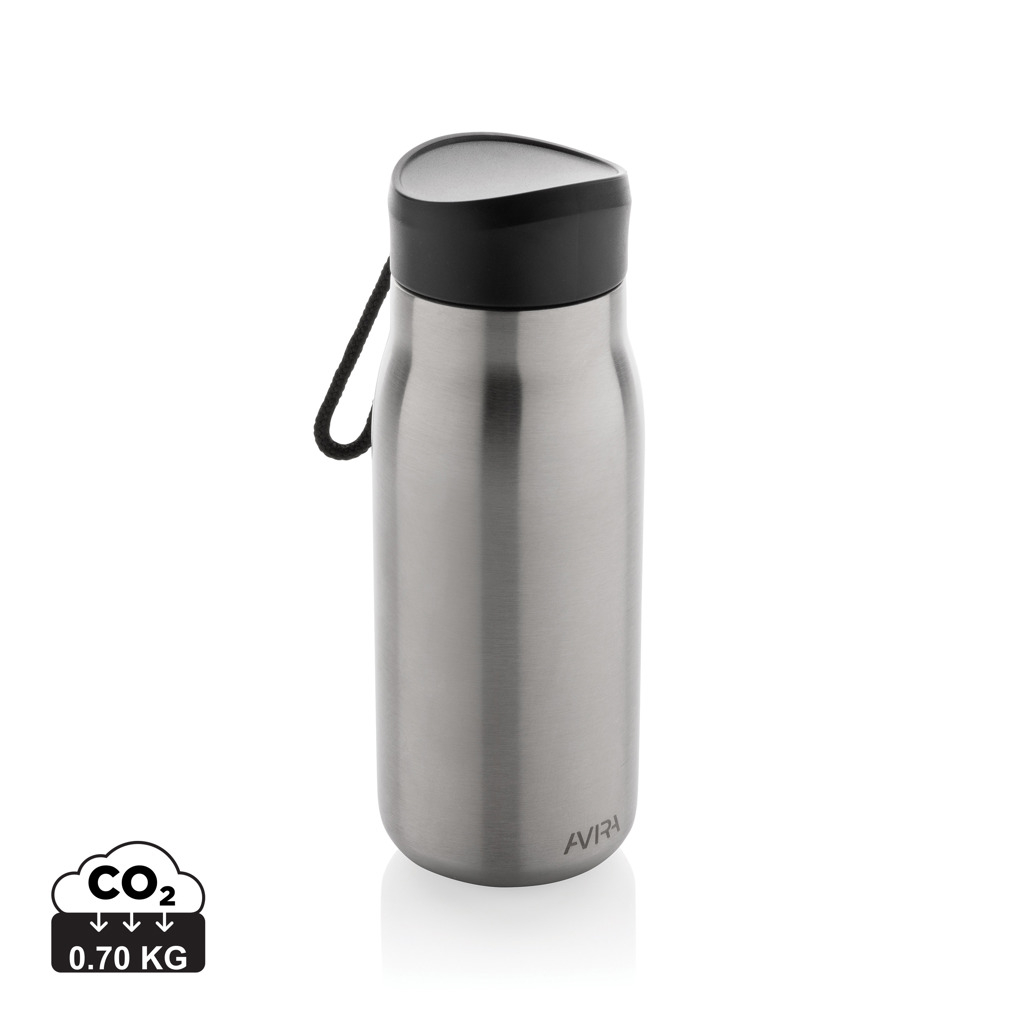Mini gobelet de voyage 150ml à personnaliser Avira Ain Argent