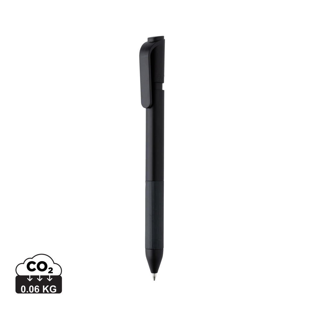 Stylo personnalisable en ABS recyclé TwistLock Noir