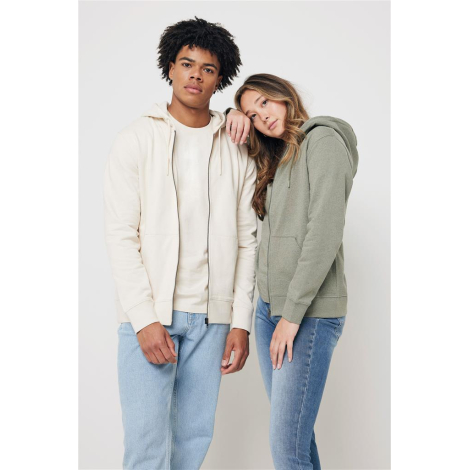 Sweat publicitaire à capuche unisexe coton recyclé Iqoniq Abisko
