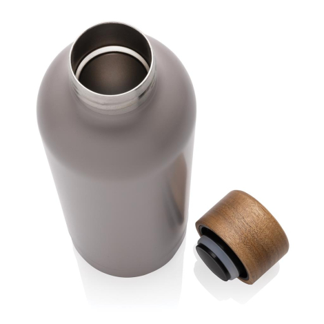 Bouteille isotherme 500 ml personnalisable Wood