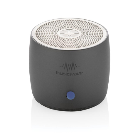 Enceinte personnalisée 3W aluminium recyclé Swiss peak