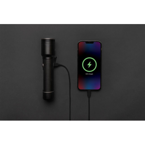 Lampe torche robuste rechargeable à personnaliser